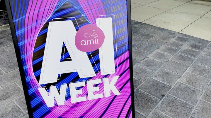 Ai Week Sign