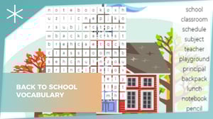 BACK-TO-SCHOOL-VOCABULARY