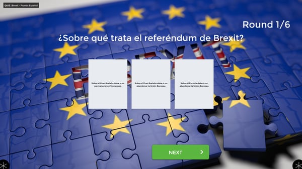 Brexit prueba espagnol