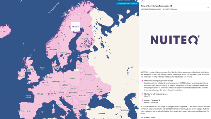 European EdTech Map