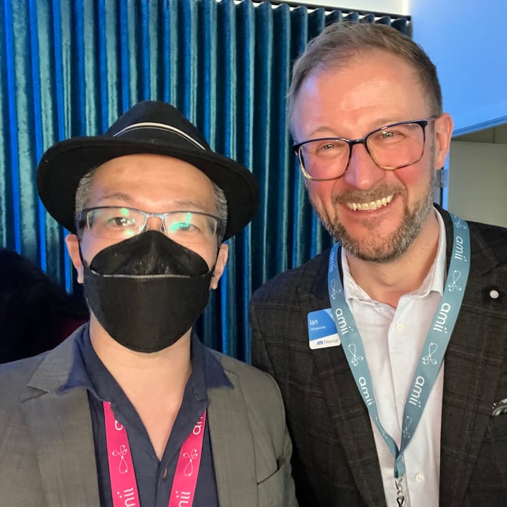 Ian Hargreaves and Dr Ed