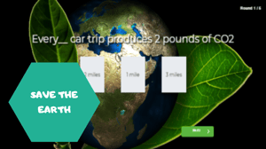 SAVE THE EARTH