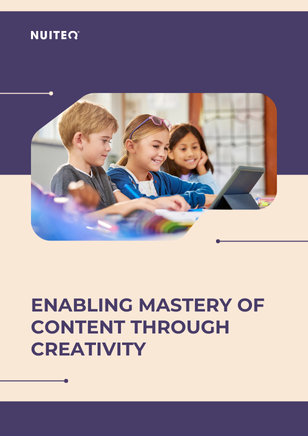 Enabling mastery of content through creativity