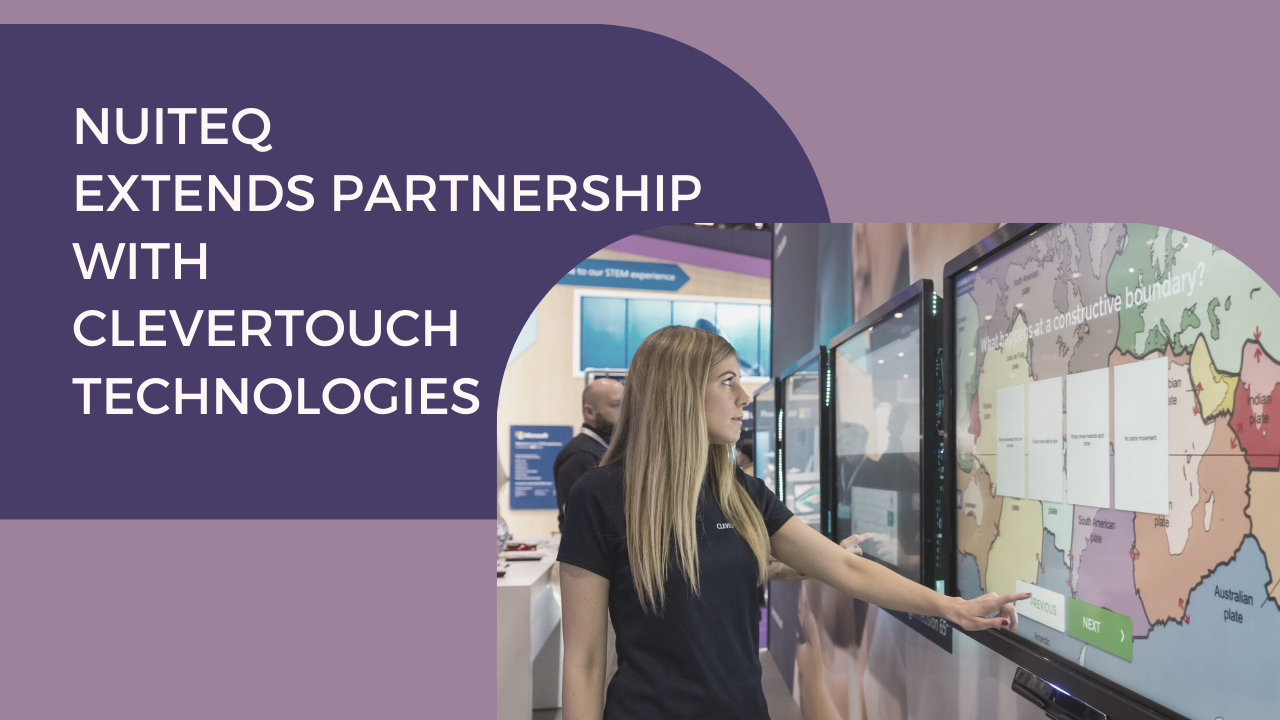 NUITEQ partnership Clevertouch